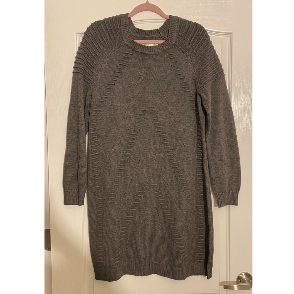 Eliza J Gray Sweater Dress XL